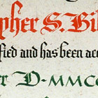 Billingsley Certificate