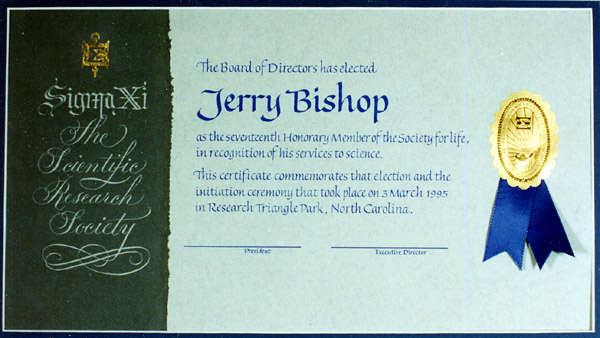 Bishop Certificate