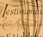 Holshauser Testimonial