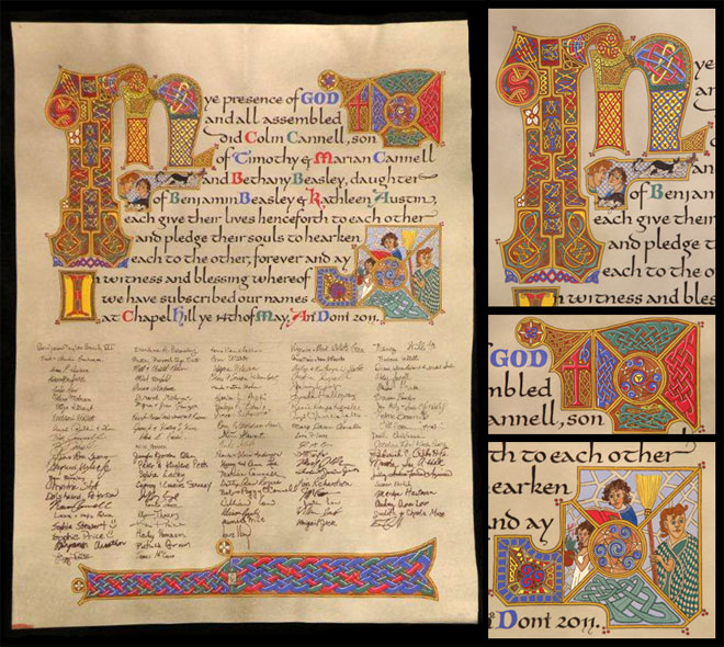 &quot;Kells&quot; Marriage Certificate