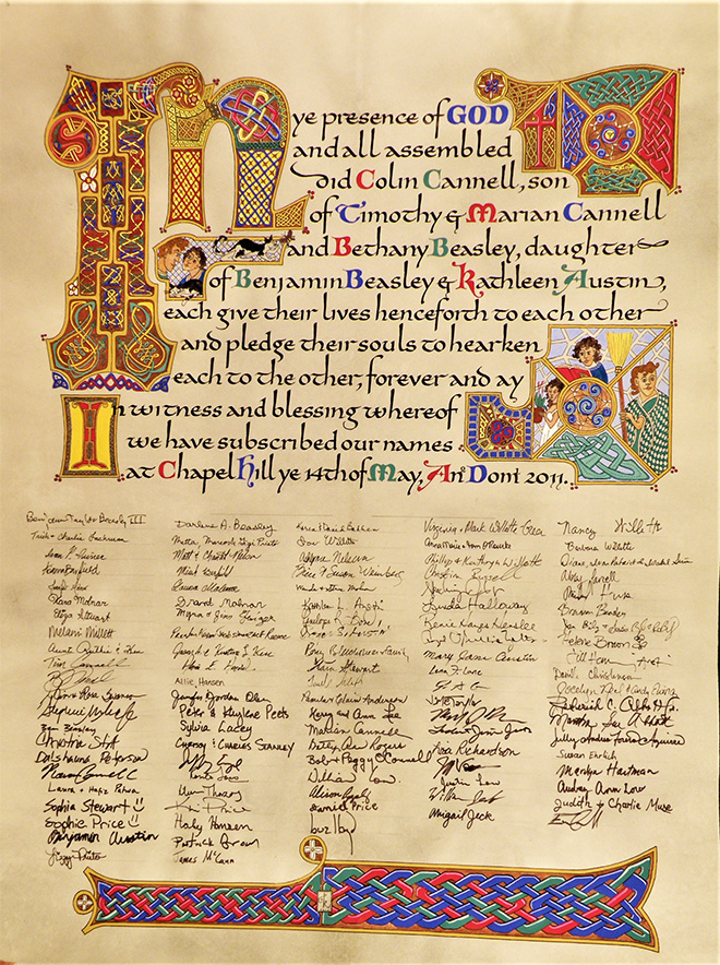 Kells Marriage Certificate