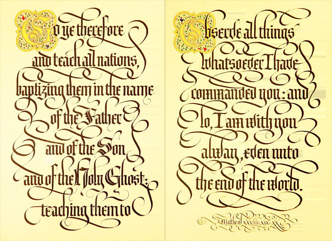 Matthew Diptych