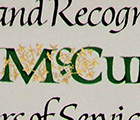 McCunniff Recognition