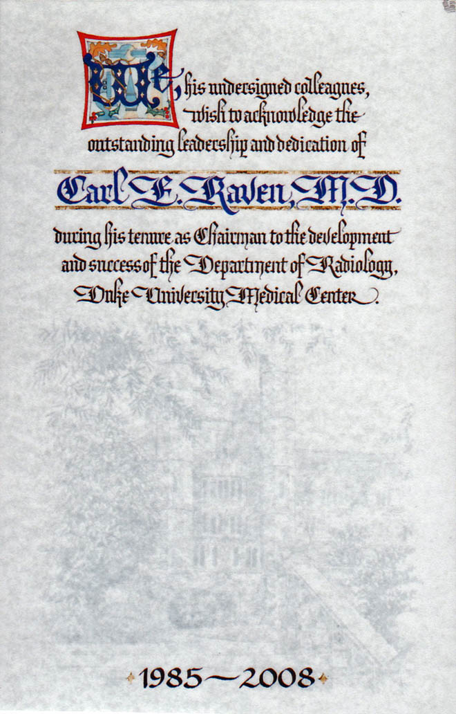 DUMC Certificate