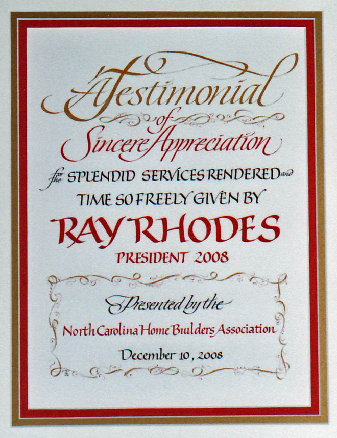 Rhodes Testimonial