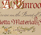 Vinroot Recognition