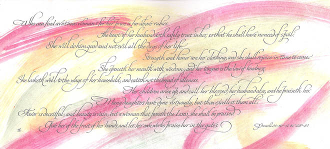 The Virtuous Woman
