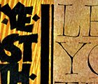 Watch Ye / Charity Diptych