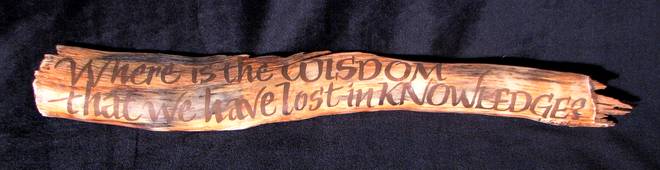 Where Is The Wisdom?