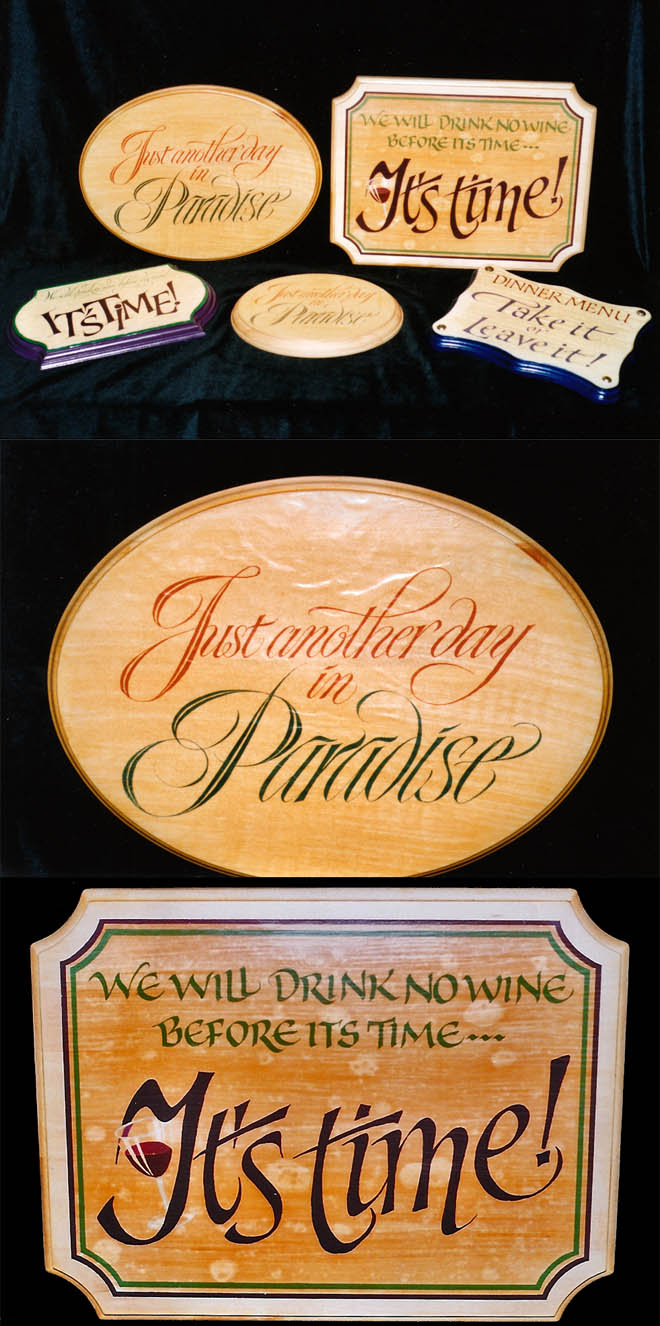 Wood Plaques