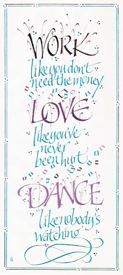 Work-Love-Dance I