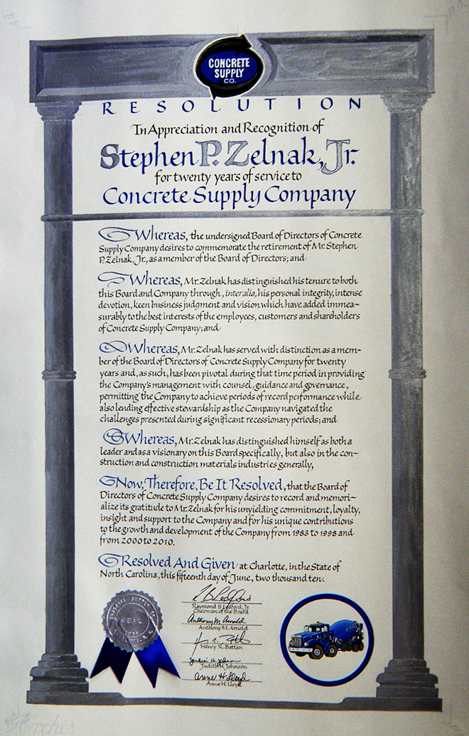 Zelnak Resolution